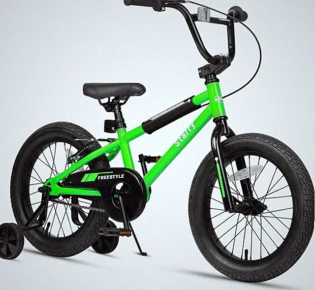 12 14 16 18 Inch Kids Bike BMX Style Bicycle with Training Wheels Coaster Brake