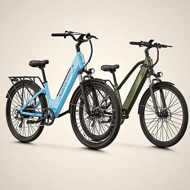 26" ebike Commuter Bike 48V 12.8Ah 28mph Electric Bike for Adults Ebike 1100W