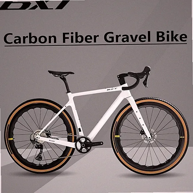BXT Full Carbon Gravel Bike DI2 700*40C SHIMANO R7170 Disc Brake 2*12s Rennrad