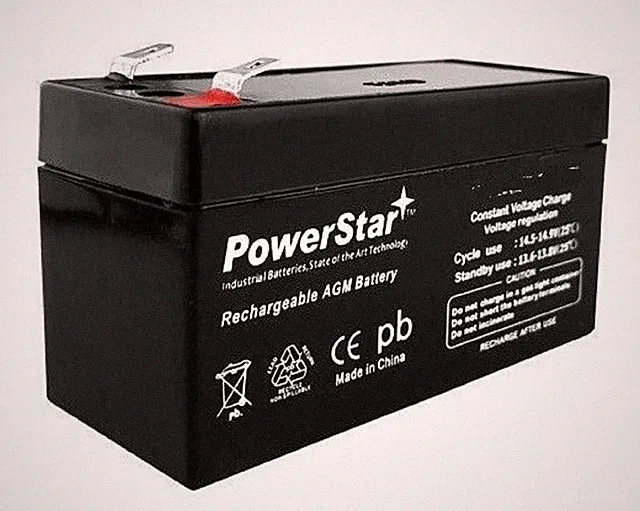 Circle Fitness CIR-RB6000-G1 Recumbent Bike SLA Battery 12V F371001-000