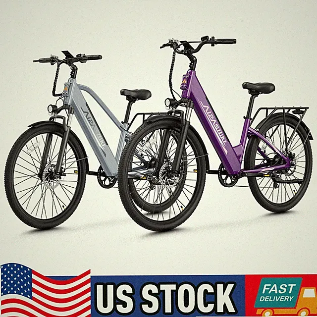 Electric Bike 1100W Electric Bicycle 48V 12.8AH 26" Fat Tire City e bike Adult