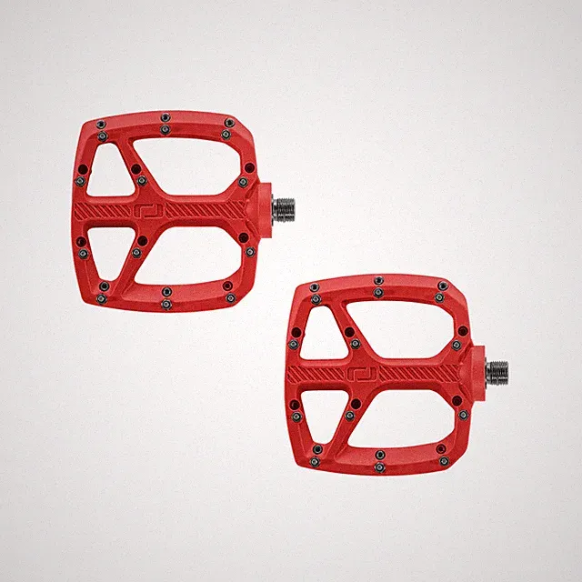 ONOFF Resin MTB Pedals, 12 Pins by Side Strategically Placed, Ultra-Strong Nylon