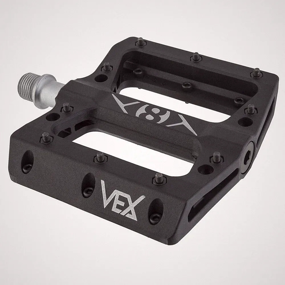 ORIGIN8 BIKE BICYCLE PLATFORM PEDALS VEX 9/16 BLACK