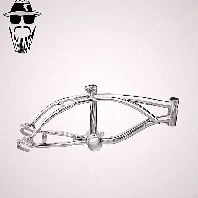 ORIGINAL LOWRIDER 12” Chrome Steel Frame – Classic Cruiser/Lowrider Bicycles.