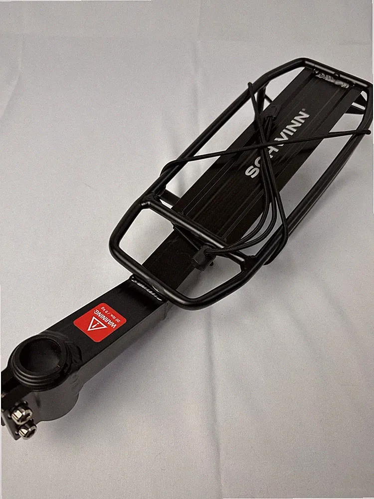 Schwinn Bike Deluxe Alloy Rear Rack Bicycle 20 lb Capacity Carrier for Gear