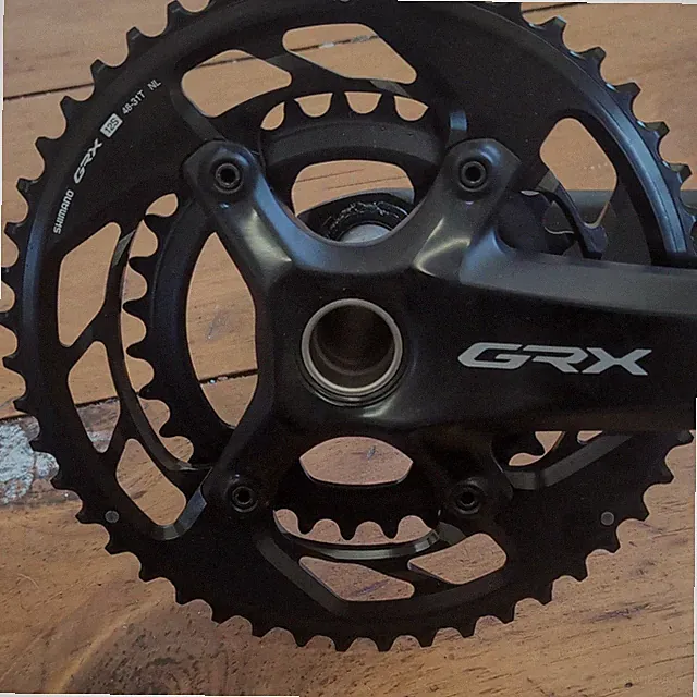 Shimano GRX FC-RX810/FC-RX820 Double Crankset 12-Speed 175mm 48-31T Gravel Bike